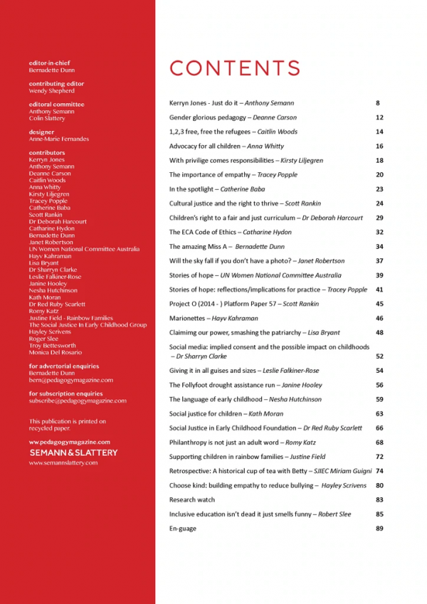 Pedagogy+ Magazine ISSUE 05 JANUARY/FEBRUARY 2019 - Image 2