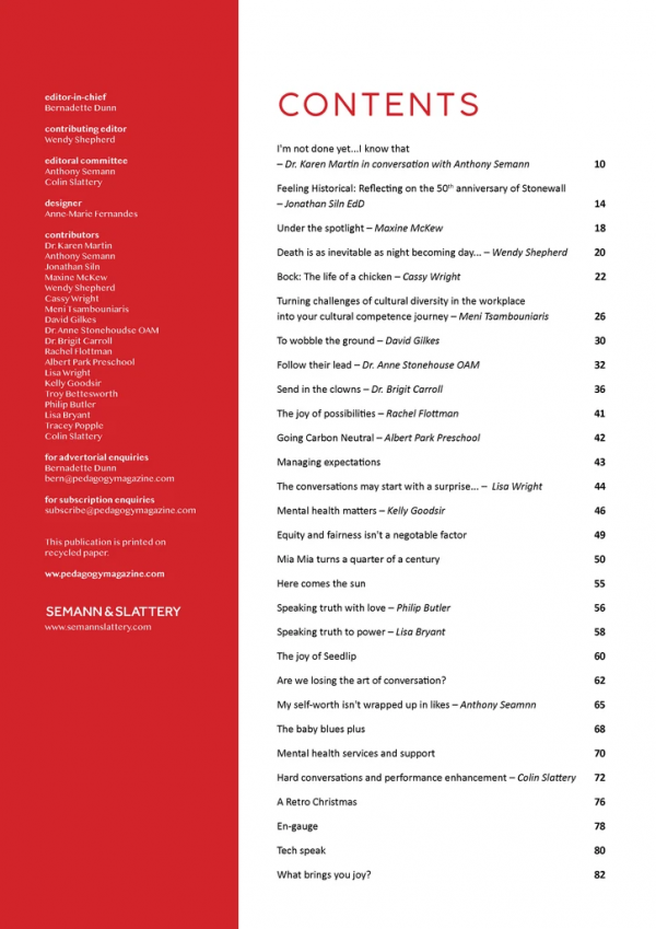 Pedagogy+ Magazine ISSUE 07 - DECEMBER/JANUARY 2019/20 - Image 2