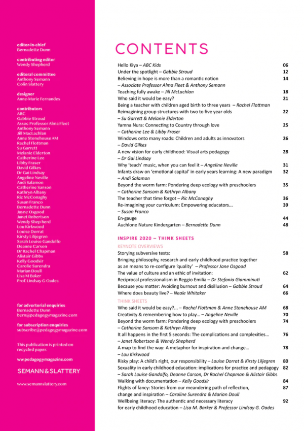 Pedagogy+ Magazine ISSUE 08 - JUNE/JULY 2020 - Image 2