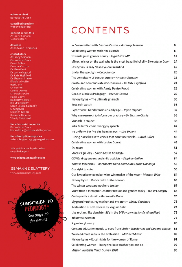 Pedagogy+ Magazine ISSUE 10 - JULY/AUGUST 2021 - Image 2