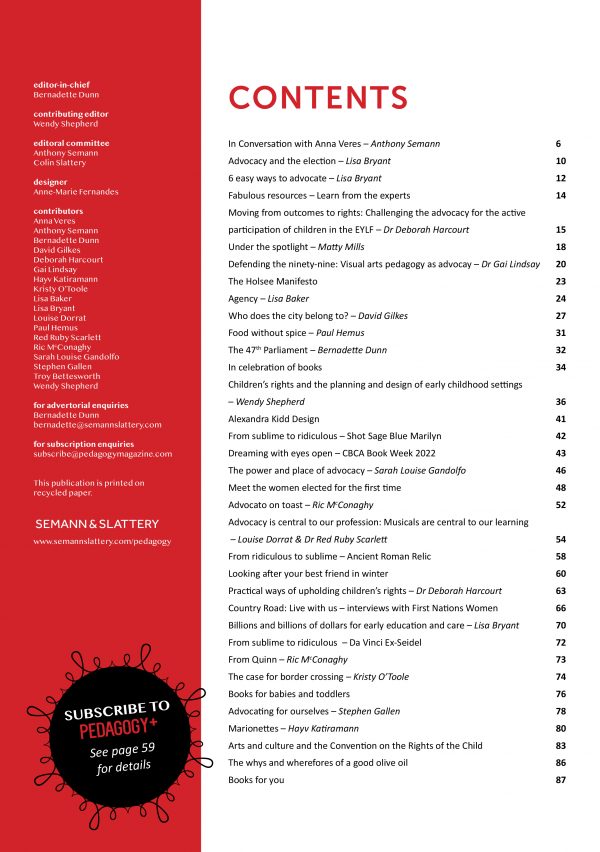 Pedagogy+ Magazine ISSUE 12 - JULY/AUGUST 2022 - Image 2