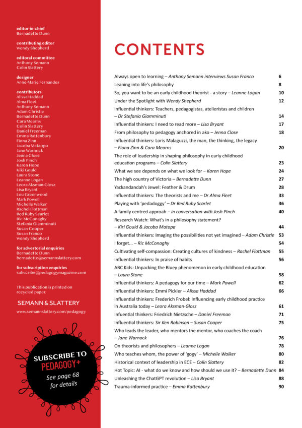 Pedagogy+ Magazine ISSUE 15 - JULY/AUGUST 2023 - Image 2