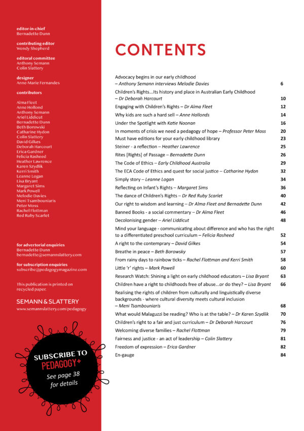 Pedagogy+ Magazine ISSUE 16 - NOVEMBER/DECEMBER 2023 - Image 2