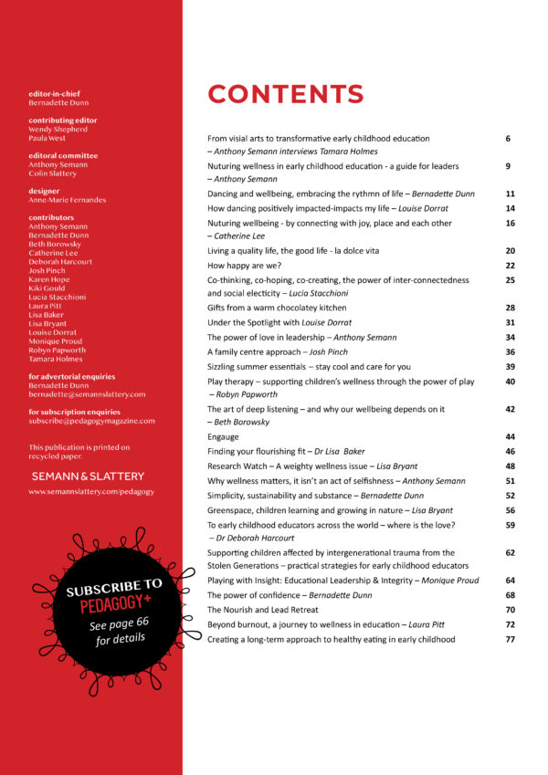 Pedagogy+ Magazine ISSUE 19 - DECEMBER 2024 - Image 2